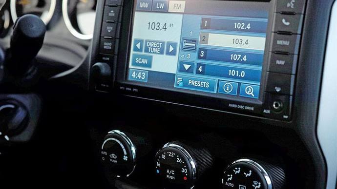 When youre in the car how do you listen to your music?
