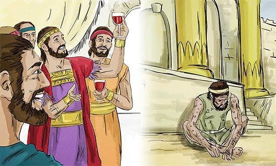 What does the parable of Lazarus and the rich man mean?