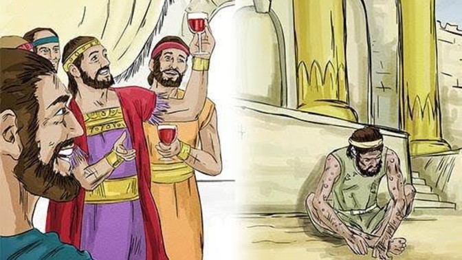 What does the parable of Lazarus and the rich man mean?