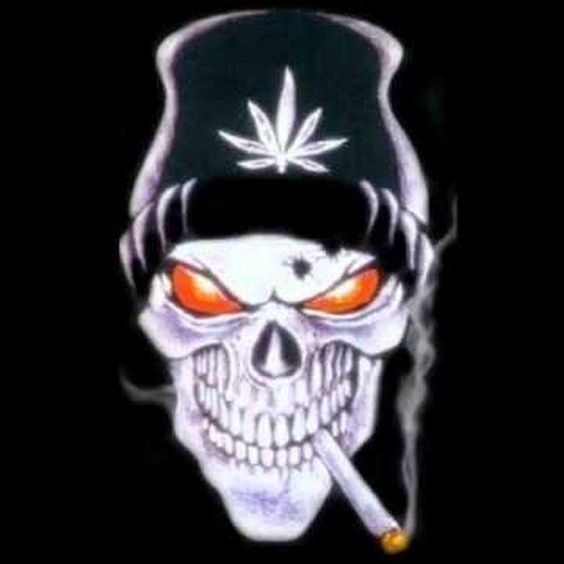 Which skull picture looks better for a tattoo?