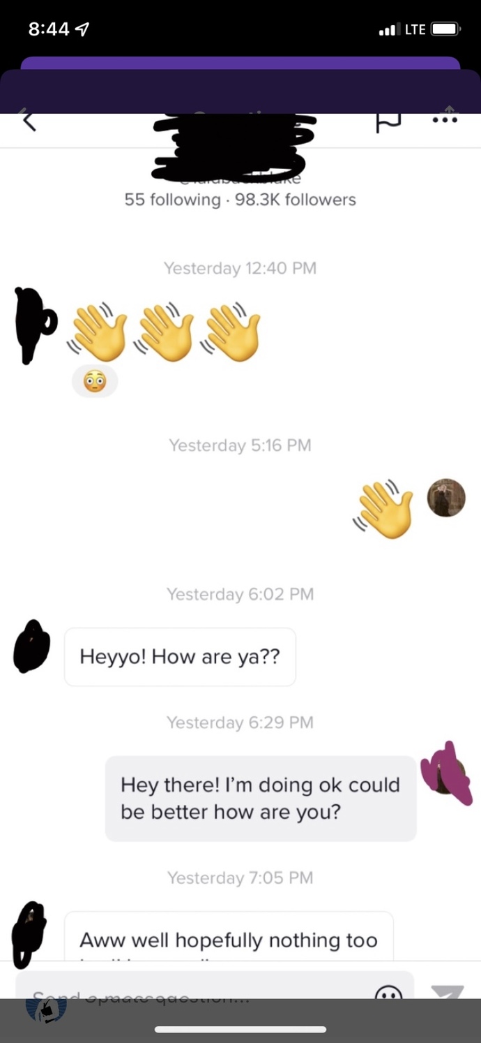 Is this guy interested?