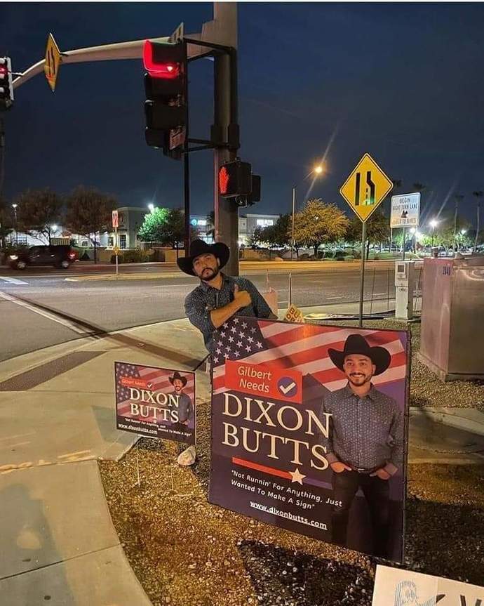 Would you vote Dixon Butts for political office?