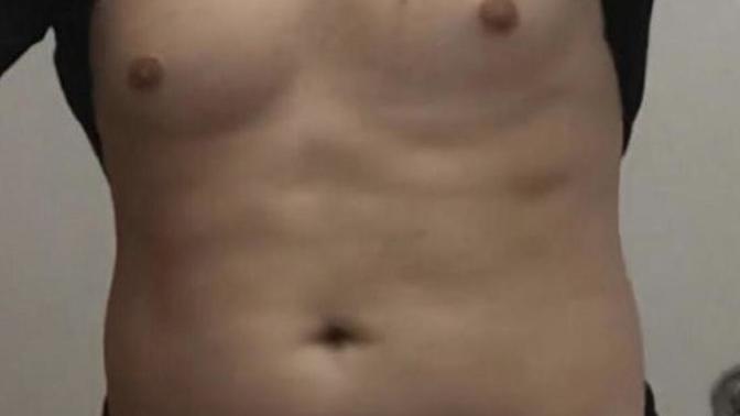 I did my bulk up to 185 lbs. how long do you think it'll take me to get abs from here?