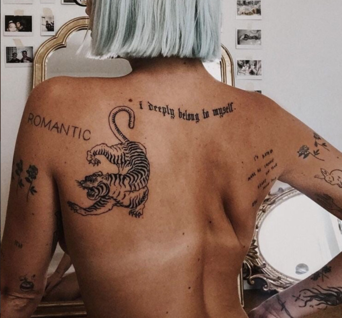 If you have tattoos, are they covered or in easily exposed areas?