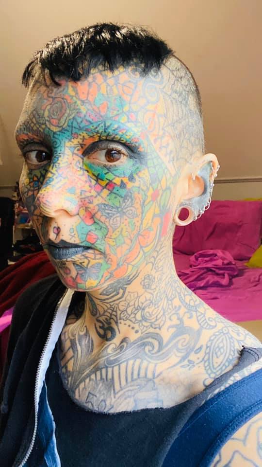 If you have tattoos, are they covered or in easily exposed areas?