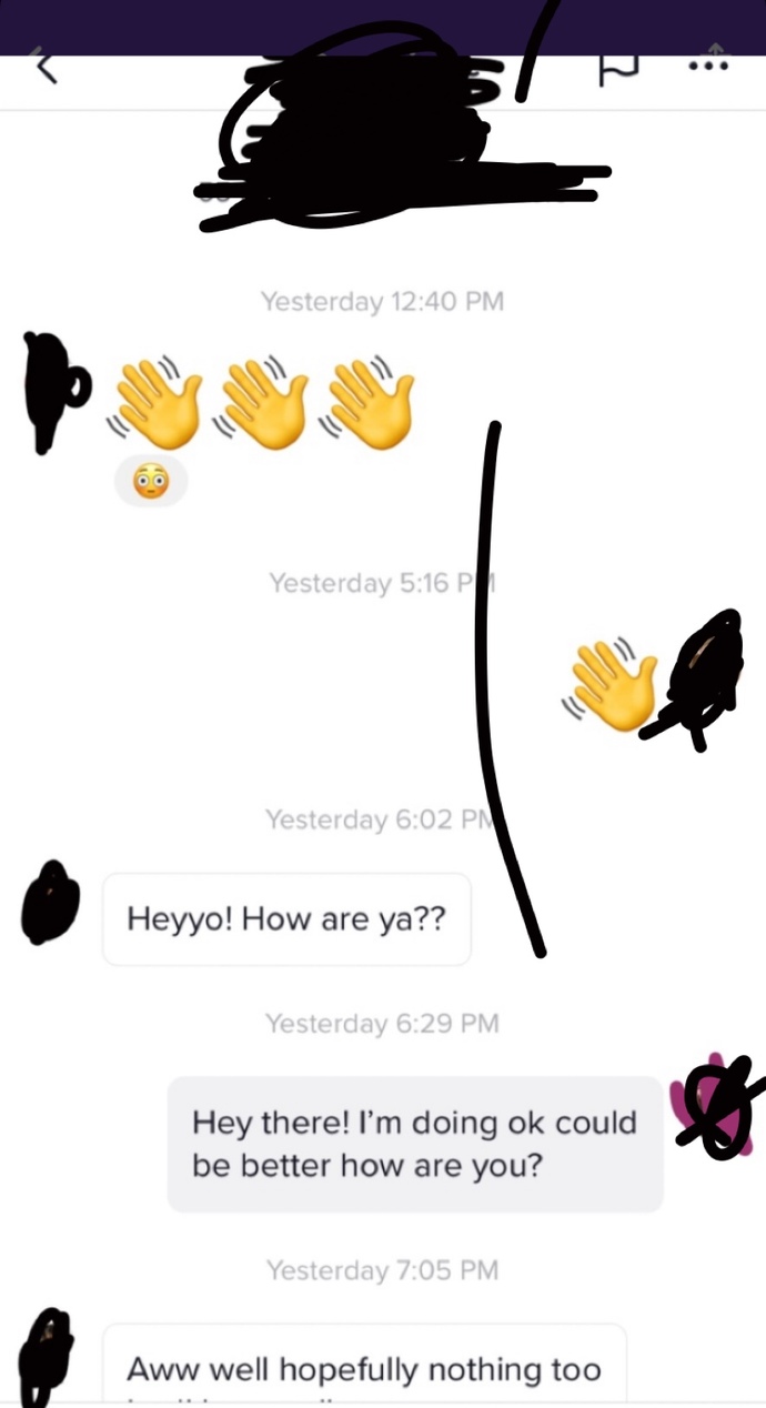 I like this guy how do I shift this conversation? I can’t tell if he likes me but he’s the white messages I’m the grey?