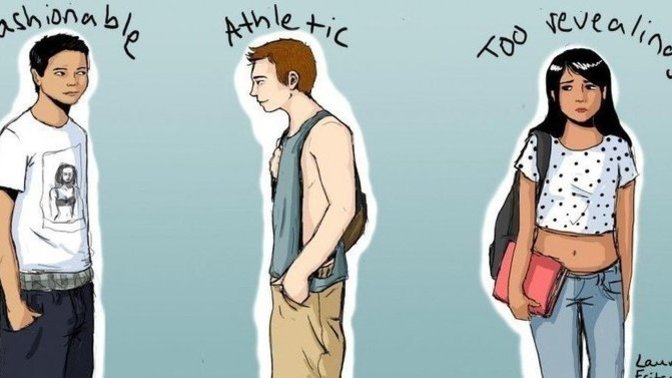 How do you feel about school dress codes that specifically seem to target girls?