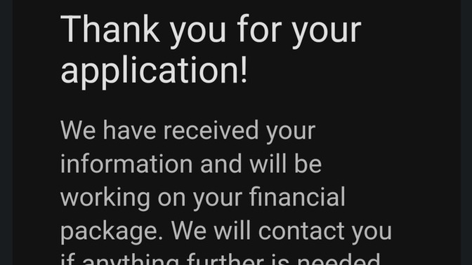 Does this mean I got approved for the car loan?