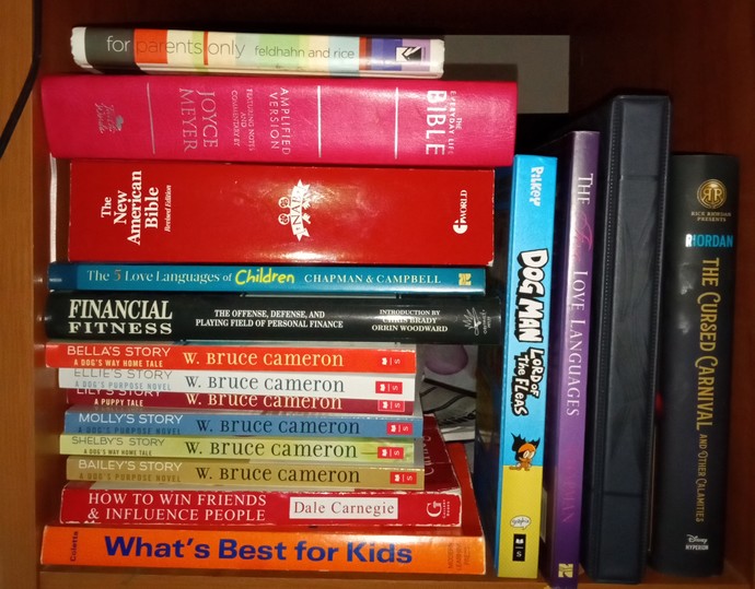 True or false, you can never have too many books?