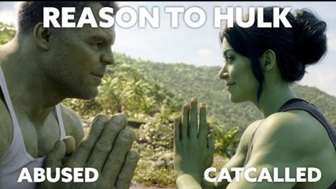 What do you think of this scene in the new she-hulk show, with the whole background around it?