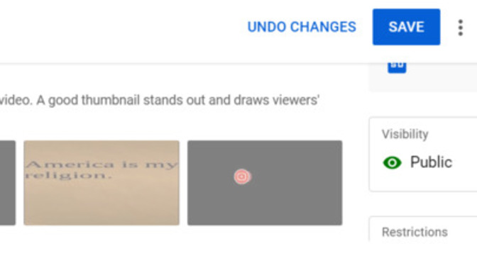 What do you think of asking question on a YouTube video thumbnail?