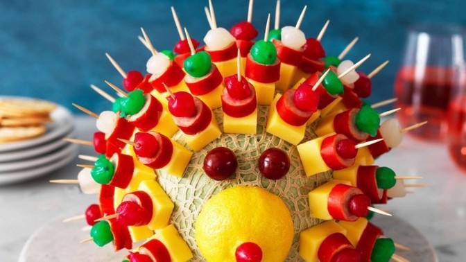 Cheese on a cocktail stick, yah or nah?