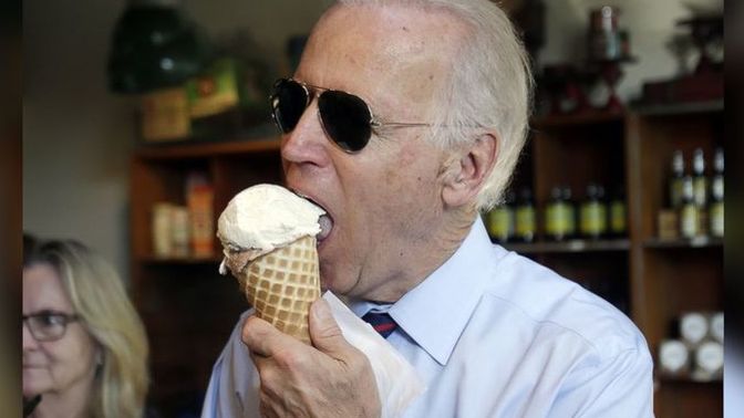 Is ice-cream a lefty thing?