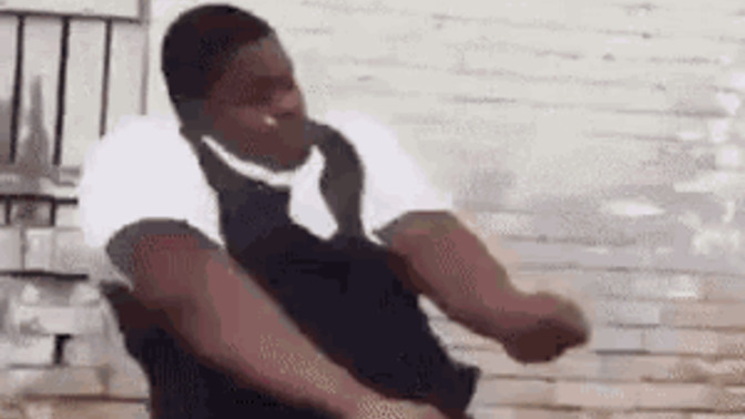 What would you do if you saw a fat man dancing?