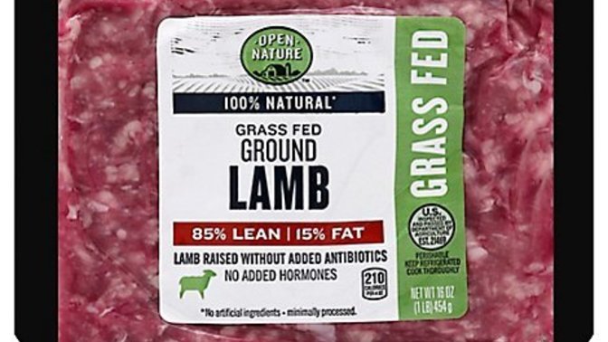 What food pairings go good with ground lamb?