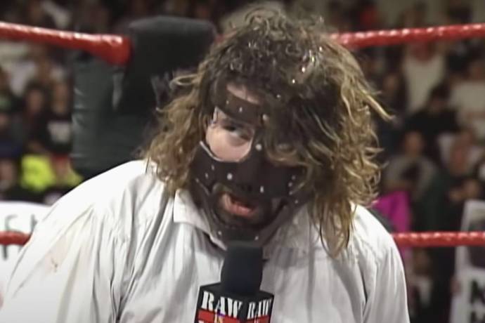 Mankind: courtesy of WWE Sports Entertainment