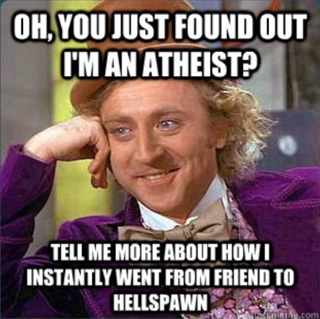 What are your overall view on Atheists?