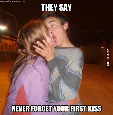 At what age did you have your first kiss?