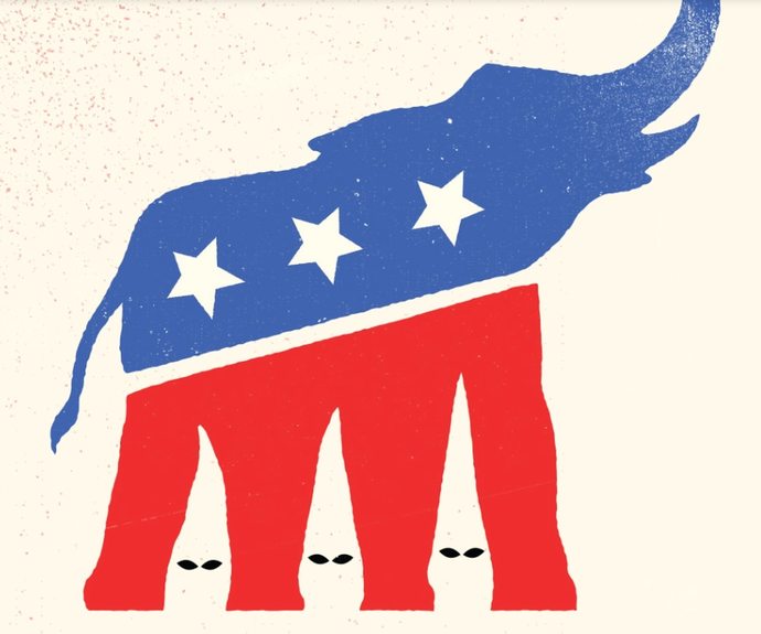 Why are Republican talking points the same as KKK talking points?