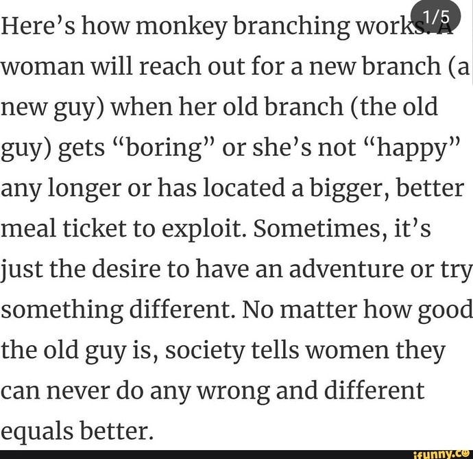 Monkey Branching! Would you get serious with a woman who cheats with you & leaves her man fot you?