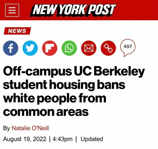 Why is it OK to be racist against white people?