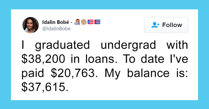 If you're still paying off student loans and make under $125,000 a year in the US get ready to see $10k of that disappear. your thoughts?