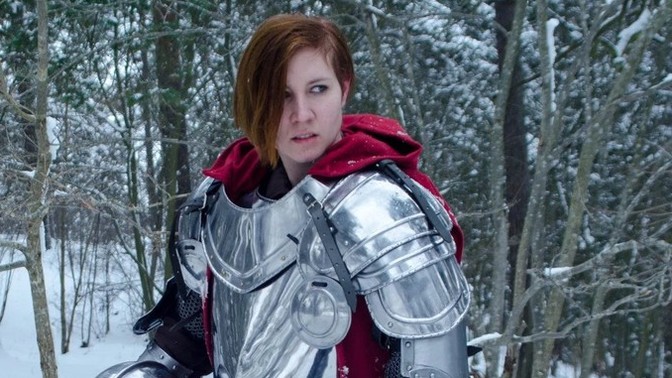 What do you think of this knight cosplay?