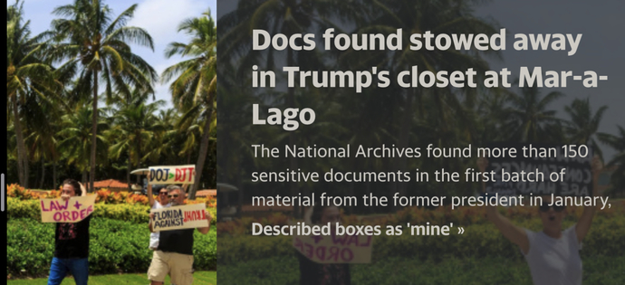 Again…Emails on a Private Server, or Classified Documents in a freakin Closet?