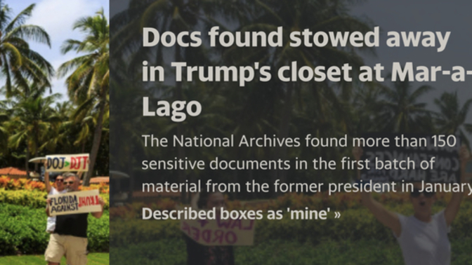 Again…Emails on a Private Server, or Classified Documents in a freakin Closet?