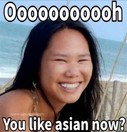 Why are white guys often seen insulting white women and praising East Asians?