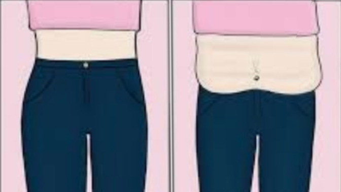 Do you wear your pants over your belly or under your belly?