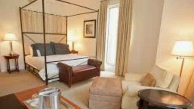 What's one thing you like to buy or do when staying at a nice hotel or motel?