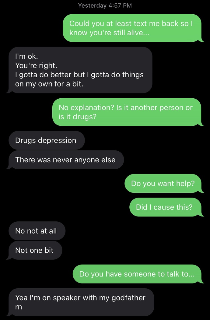 What can I do for my boyfriend who is addicted to drugs?