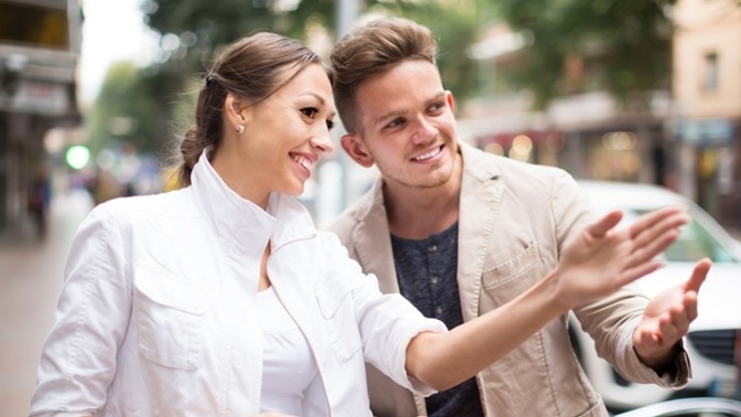 How cool are you with strangers talking to you in public?