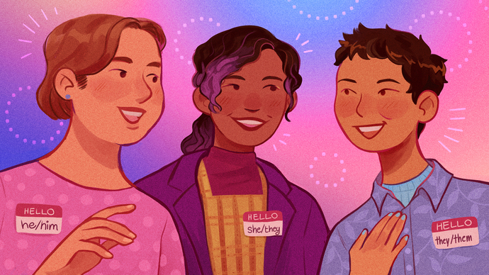 If someone has Them/They pronouns, Can you still call them by the name they go by?
