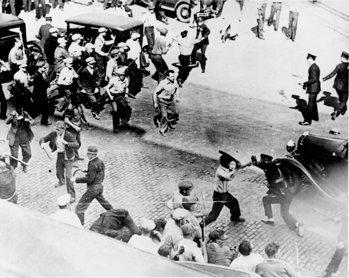 Why do people say wars are sometimes necessary, but seem to condemn all riots?