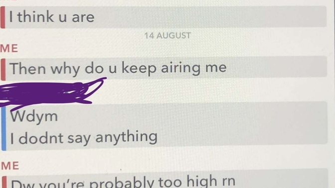 Does he seem annoyed?