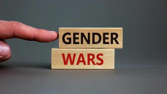 Do you think resentment between men and women is giving rise to a gender war these days?