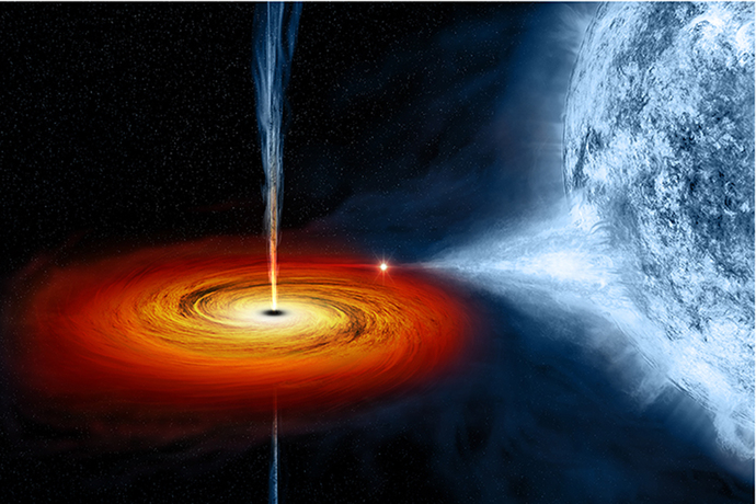 Dormant black hole coming back to life