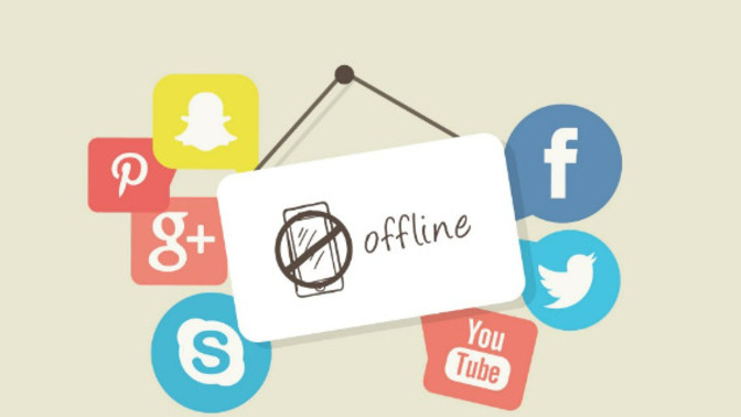 Why a man doesn't use social media and why not have friends?
