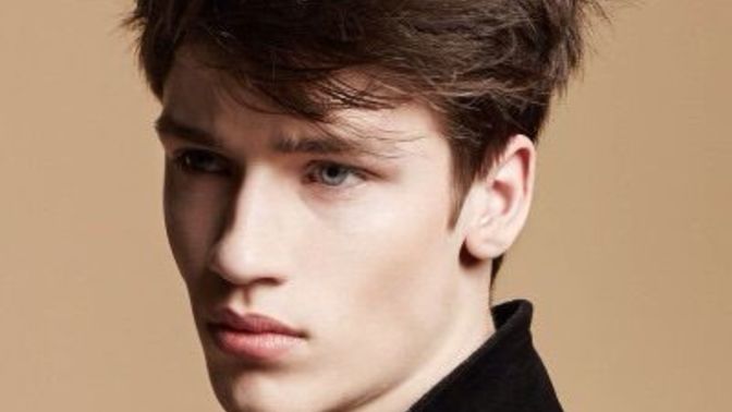 Girls, do you find a messy haircut more attracive styled down, or upwards?