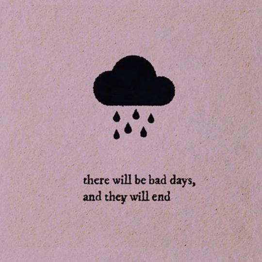 What is your worse/bad day feel like?