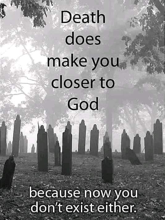 The Bible clearly states there is no 'afterlife', so why do so many self-proclaimed Christians think they'll end up in heaven after they die?