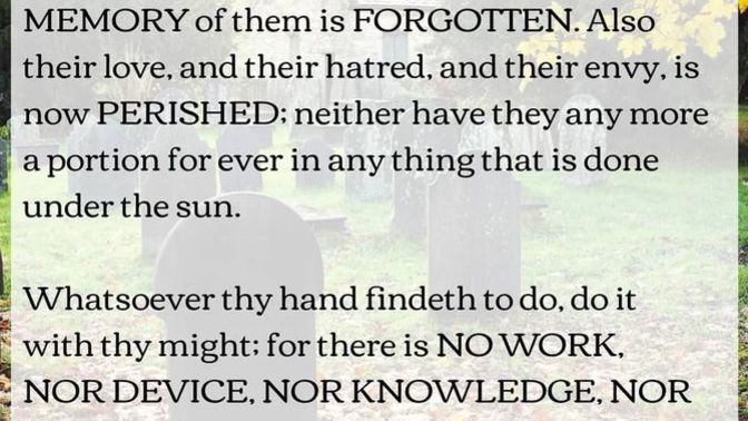 The Bible clearly states there is no 'afterlife', so why do so many self-proclaimed Christians think they'll end up in heaven after they die?