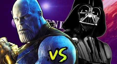 If Thanos faces off against Darth Vader who would win the fight?