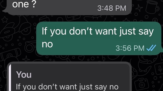 Why did he get offended that I wanted to “share” him?