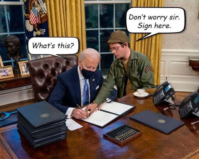 If the southern border is really secure like Biden says then how come there are busloads of illegals that can be sent to NY?
