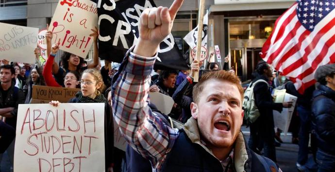 What makes you more angry, students being killed in school or students being helped to pay for school?