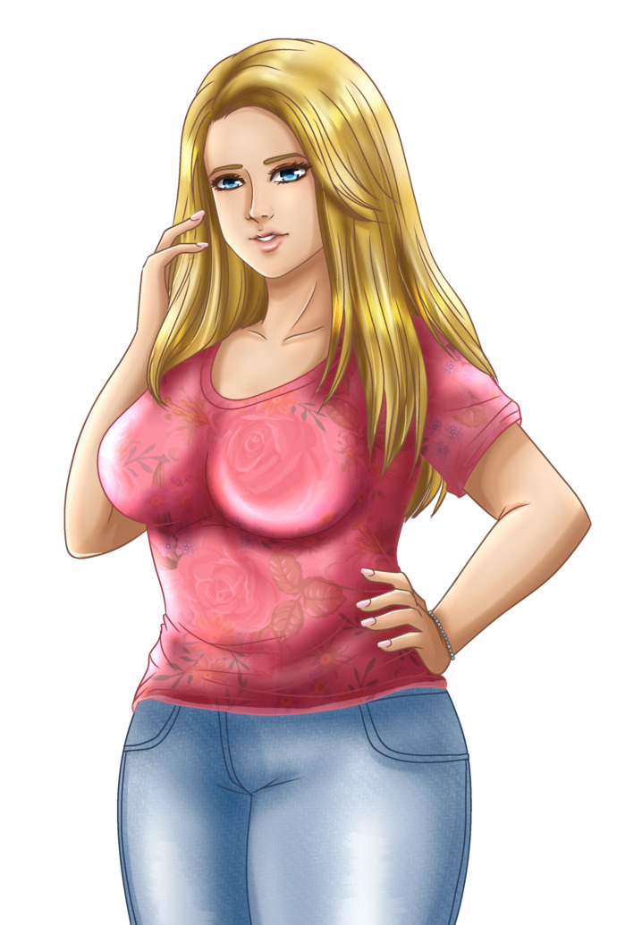 White Female Me. One of the few times when being 180 cm wouldn't be short.
