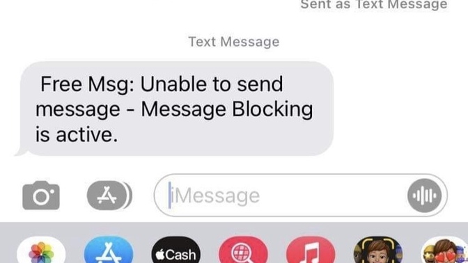 Is he blocking my texts at certain times? is that what that means?